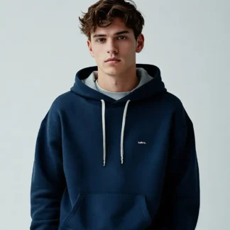 Midnight Blue Essential Hoodie
