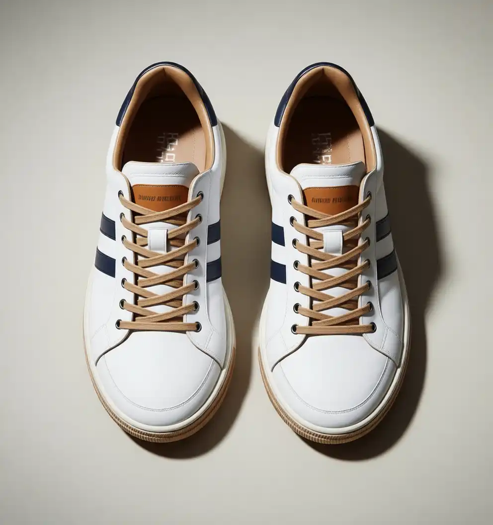 Stylish White Sneaker - Image 4