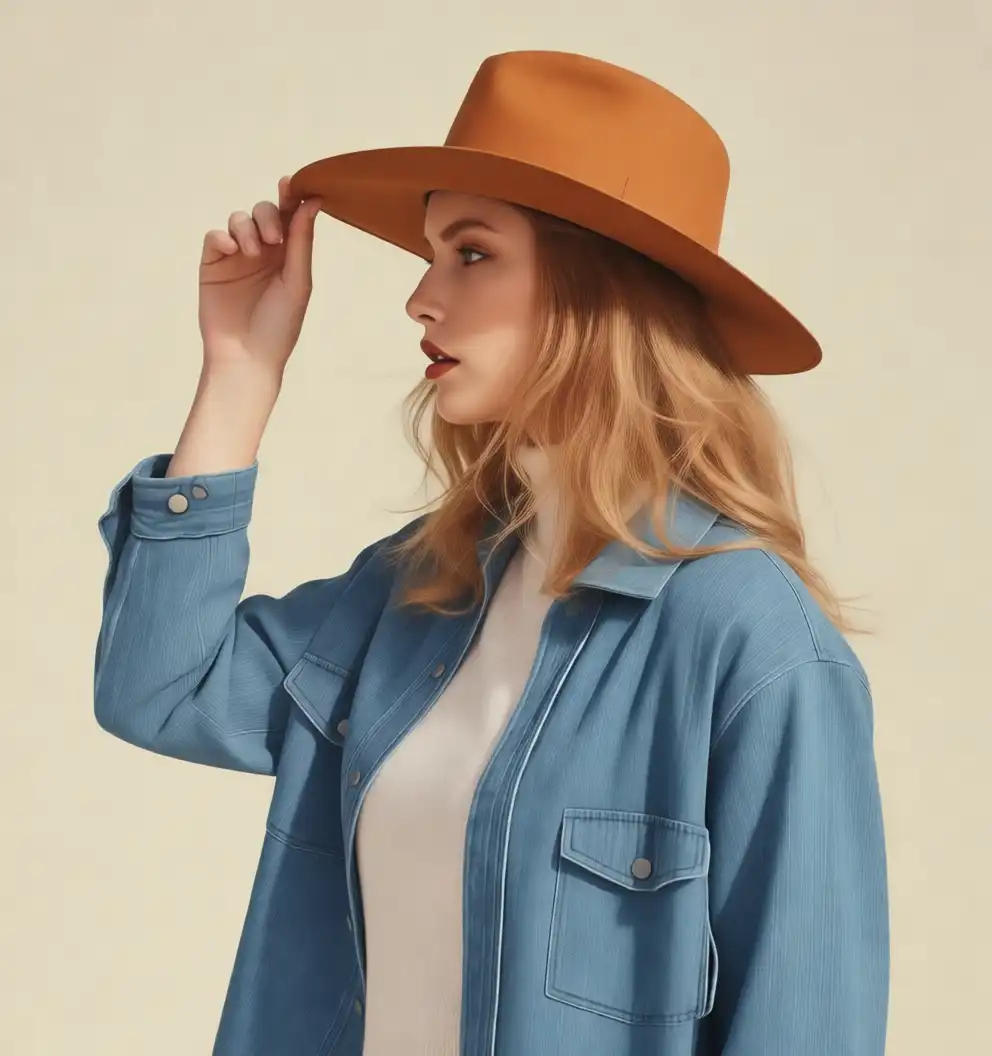 Nordic Blue Work Shirt - Image 3