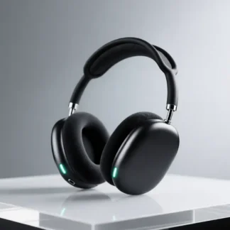 Sleek Black Headphones