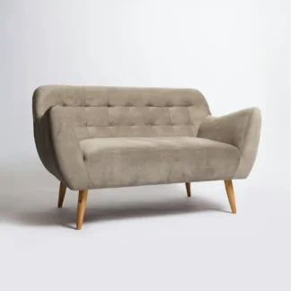 Nordic Comfort 2-Seater Fabric Sofa